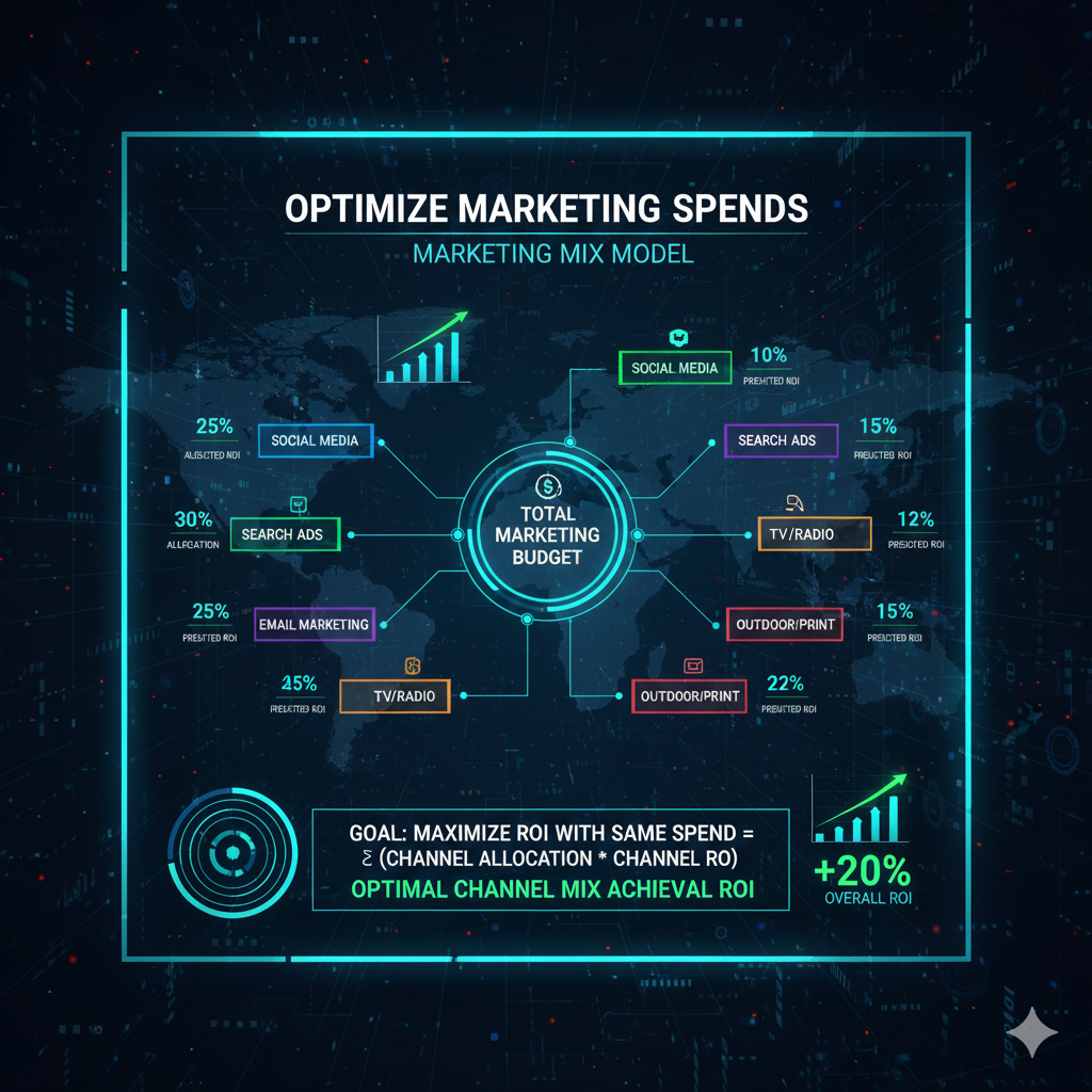 Optimize the marketing spends